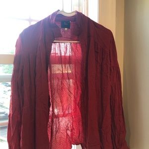 Idano 100% Viscose Long Sleeve Blouse